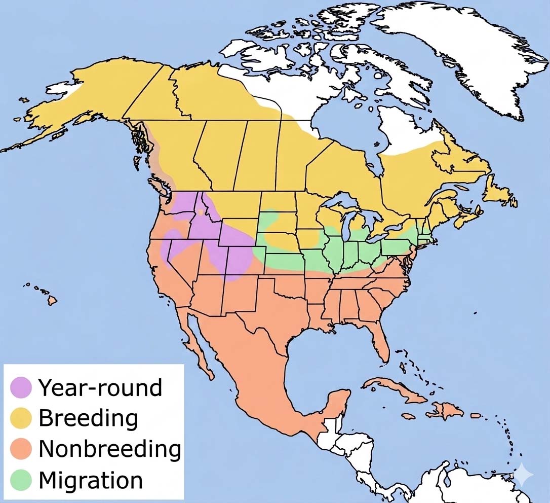 Green-winger Teal Range