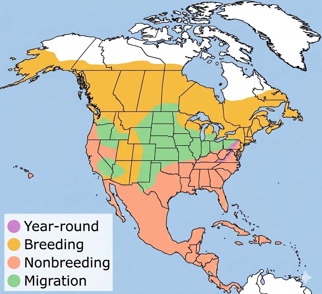 Hermit Thrush Range