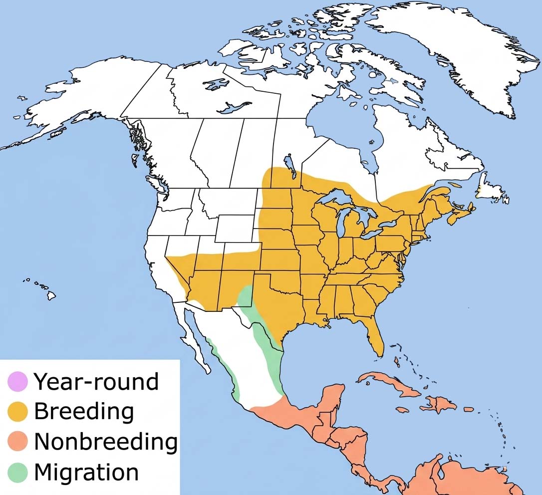 Indigo Bunting Range
