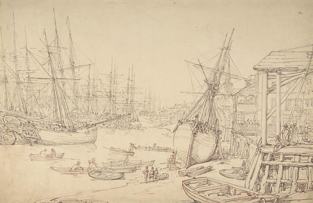Shipyard in Greenwich